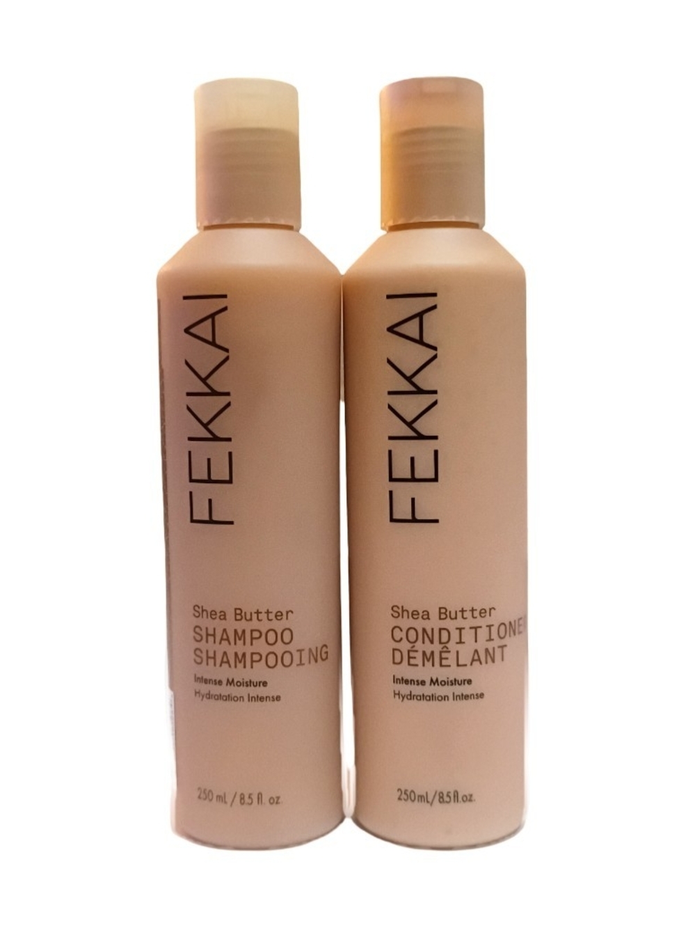 FEKKAI Shea Butter Intense Moisture Shampoo & Conditioner Duo 8.5 oz Sealed